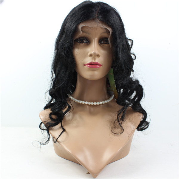 Cheap Human hair lace front wig,human hair Micro braided lace front wigs for black women HN140